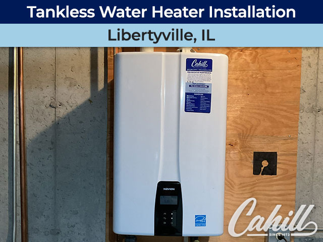 Tankless Water Heater Installation in Libertyville