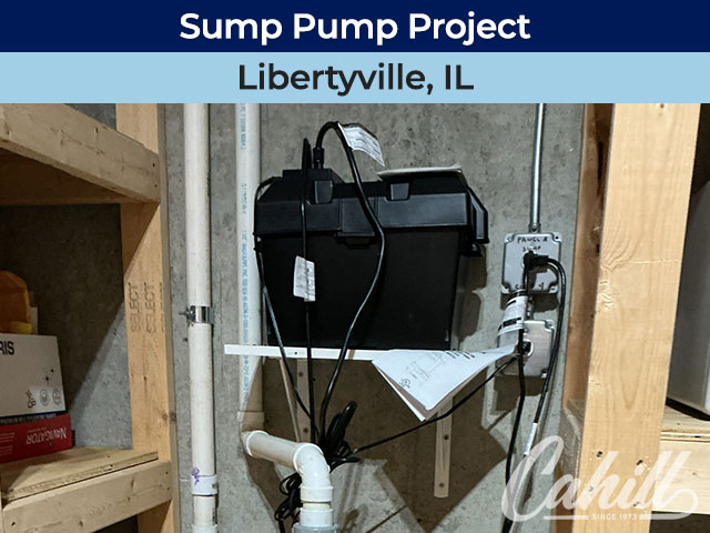 Sump Pump Repair in Libertyville, Illinois