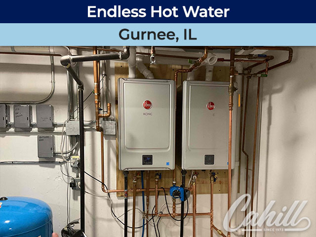 Upgrading to Endless Hot Water in Gurnee