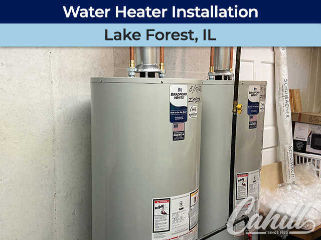 Professional Water Heater Replacement and Parallel Piping Project in Lake Forest
