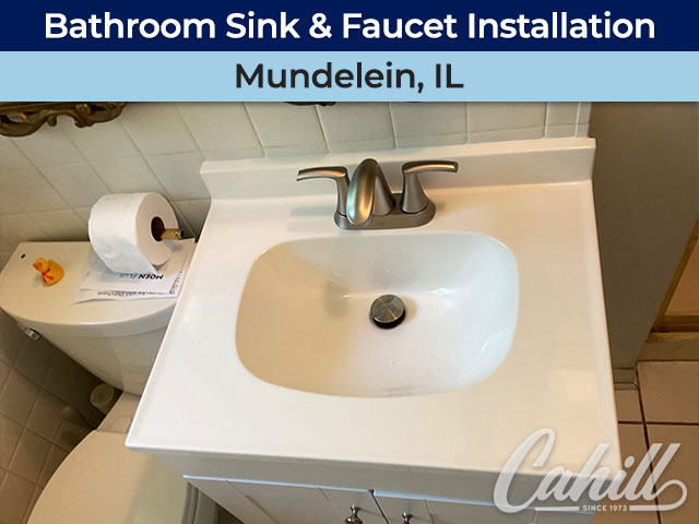 Bathroom Sink & Faucet Installation in Mundelein, IL