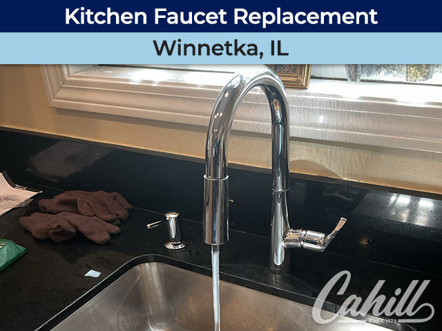 Kitchen Faucet Replacement in Winnetka, IL