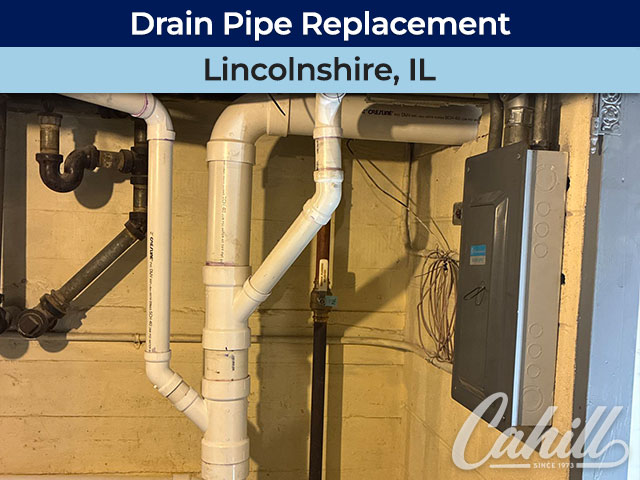 Cast Iron Drain Pipe Replacement in Lincolnshire, IL