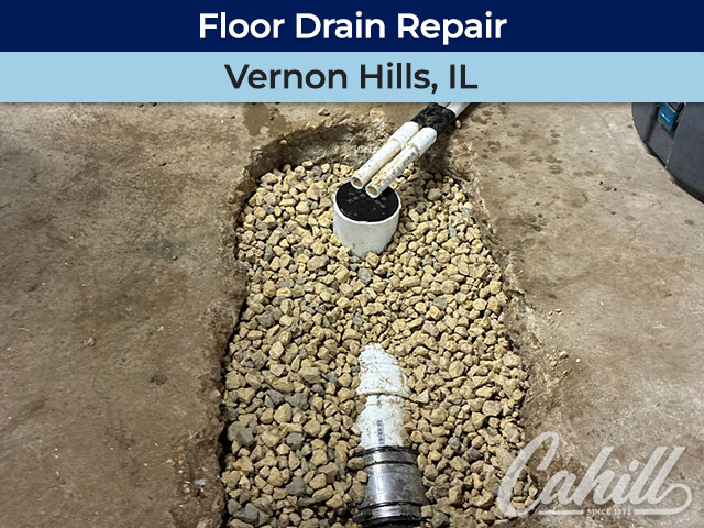 Floor Drain Repair in Vernon Hills, IL