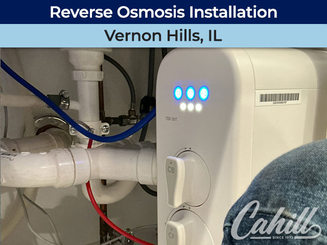 Reverse Osmosis Filter Installation in Vernon Hills, IL